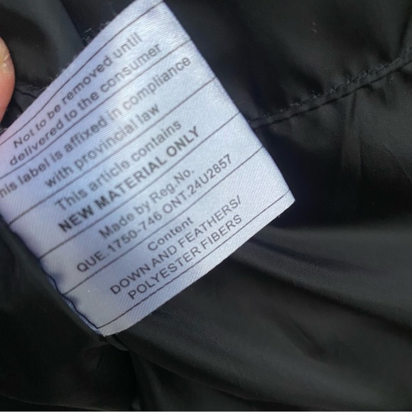 Arctic Expedition Mid Length 33” Down Parka Coat Navy XS no hood - Picture 13 of 16